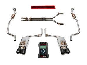 Fabspeed Exhaust Performance Package, Carbon Fiber WITH ECU Upgrade. Porsche 970 Panamera Turbo / Turbo S (2010-2016) - 97004420015 - FS.POR.970T.SC, FS.POR.970T.XP, FB582/20, FS.POR.970T.ET, FS.POR.970T.MAXC